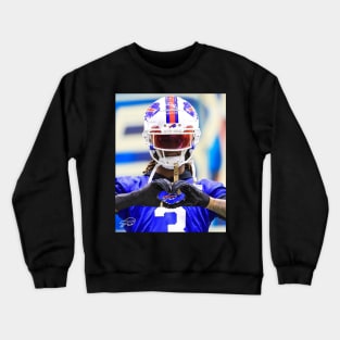 Love for 3 damar Crewneck Sweatshirt